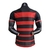 Camisa Flamengo I 24/25 - Jogador Adidas Masculina - Preta com detalhes em vermelho e com patrocínio