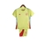 Kit Infantil Colombia II 24/25 - Adidas - Amarelo com detalhes em cinza e vermelho
