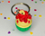 Chaveiro Cupcake de Frutas