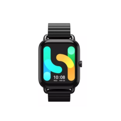 Smartwatch Haylou Rs4 Plus Sport 1.78 Caja De Metal Negra, Malla Negra De Metal Imán Y Bisel Negro De Metal