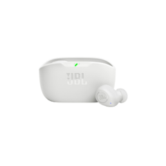 Audífonos Jbl Wave Buds Inalámbricos In Ear 32h Color Blanco