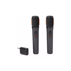 Micrófono Jbl Partybox Inalámbrico X 2 Recargable Color Negro