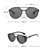 Óculos de Sol Masculino Vintage Alok c/ Proteção Lateral