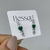 EAR HOOK TURMALINA VERDE - comprar online