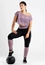 Calça com Detalhe Violeta Legging Preta | REF: LX212 - Moda Feminina, Fitness e Praia - Loja OBatomVermelho