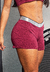 Short Fitness Elástico Marsala - comprar online