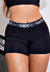 Short Fitness Elástico Preto - Moda Feminina, Fitness e Praia - Loja OBatomVermelho