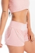 Short Saia Corrida Liso Rose - comprar online