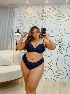 Conjunto Jasmim Plus Size - Pijamas Garota Fashion