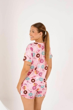 Pijama Shortdoll Suede Premium Anne Donut's - comprar online