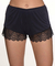 Short Doll Decote em V com Detalhe de Renda - Miszeni