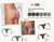 Bombacha Pack X 3 Tanga Colaless Bikini Malla Cocot - 12661 - comprar online