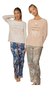 Pijama Invierno Mujer Algodon Lencatex - Art 23369 - tienda online