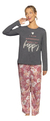 Pijama Invierno Mujer Algodon Lencatex - Art 23369 - Arwen