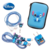 Disney Stitch - protetor para carregador e fone