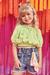 Blusa cropped em crepe Infanti - comprar online