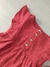 Vestido vermelho Bebê com calcinha