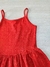Vestido Infantil Vermelho - comprar online