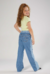 Calça Jeans Wide Leg Infantil Sun Place - Bzzum Kids e Teens