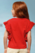 Blusa Meia Malha Vermelha Feminina Bugbee - comprar online