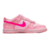 Nike Dunk Low GS Triple Pink (Barbie) na internet