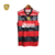 Camisa Flamengo Regata 23/24 Torcedor Adidas Masculina - Vermelho e Preto com todos os patrocínios e patch Libertadores