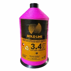 Linha Boldline 3.4 Extra Premium - 5000 Jardas 100% Algodão ROSA NEON