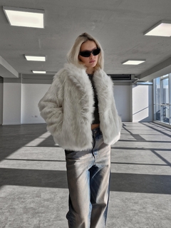 Faux fur coat "CLASSY" on internet