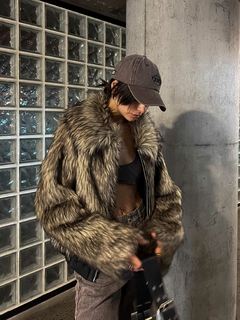 Faux fur jacket "FANCY"