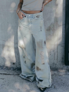 Denim pants "DIRTY" - buy online