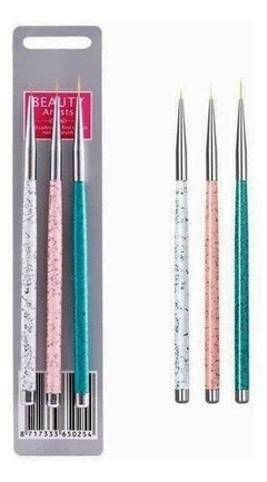 Pincel liner x 3