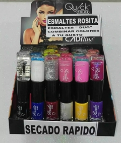 Esmaltes secado rapido dobles