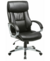 SILLON EJECUTIVO MILAN CON BRAZOS VINIL NEGRO