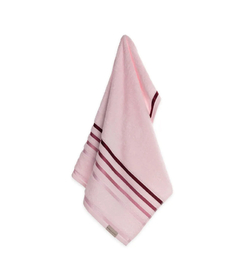 Toalha de Rosto Karsten Fio Penteado Lumina Marshmallow/Rosa - Pegon Home