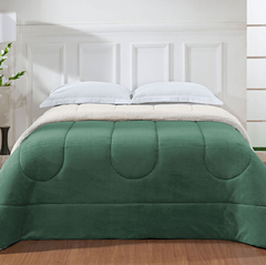 Coberdrom Soft Casal Verde