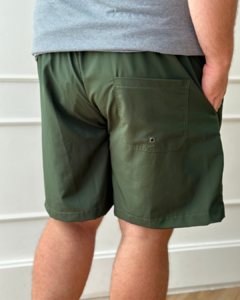 Bermuda PlusSize Verde de Tactel - Avallanch Moda Masculina