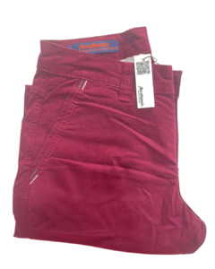 Calça de Sarja Modelo SportFino Bordo - Avallanch Moda Masculina