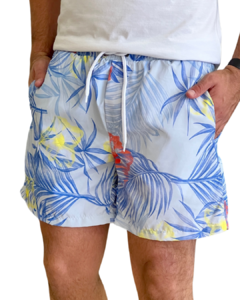 Bermuda de Tactel Estampa Exclusiva Floral