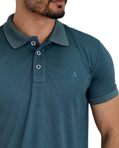 Polo Pique Rocket Modal Verde - comprar online