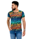 Camiseta Floral 100% Algodão