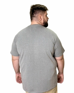 Camiseta PlusSize Agrado Cinza na internet