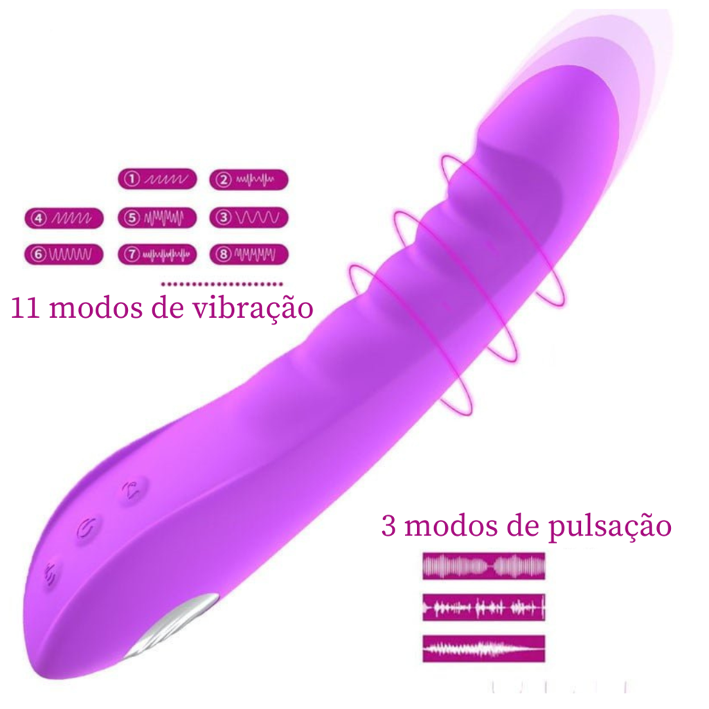 Vibrador de Ponto G Vai e Vem - Comprar em Puro Extase