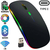 Mouse sem Fio Bluetooth 5.2 & Wireless 2.4Ghz USB C Recarregável DPI Ajustável - AP04