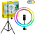 Ring Light Profissional RGB 10 Polegadas Kit com Tripe 2 Metros - OR-PL10R KIT