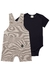 Conjunto Body e Jardineira Little Johnny Fox - comprar online