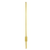 Arandela Linear Indireta Metal Dourado Fosco