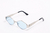 Oculos de Sol Mirror Prata Lente Azul - comprar online