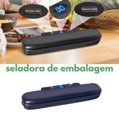 Máquina Elétrica Vácuo Seladora Aspirador de Alimentos-Nelule - comprar online