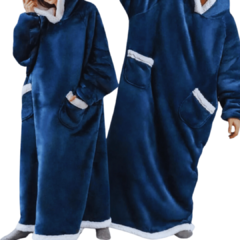 Cobertor Sherpa Wearable com Mangas da Nelule - Combinação de Conforto e Estilo para o Inverno - Nelule Moda Feminina 