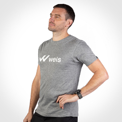 REMERA HOMBRE WEIS LOGO / GRIS - comprar online